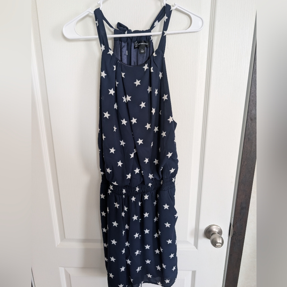 New York & Company Navy Blue Apparel